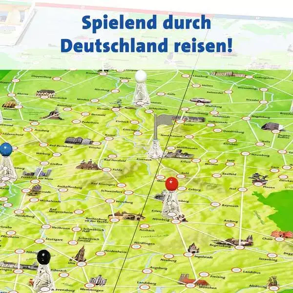 Ravensberger Matratzen Deutschlandreise - Spiel ab 8 Jahren Nur noch ein Tag übrig