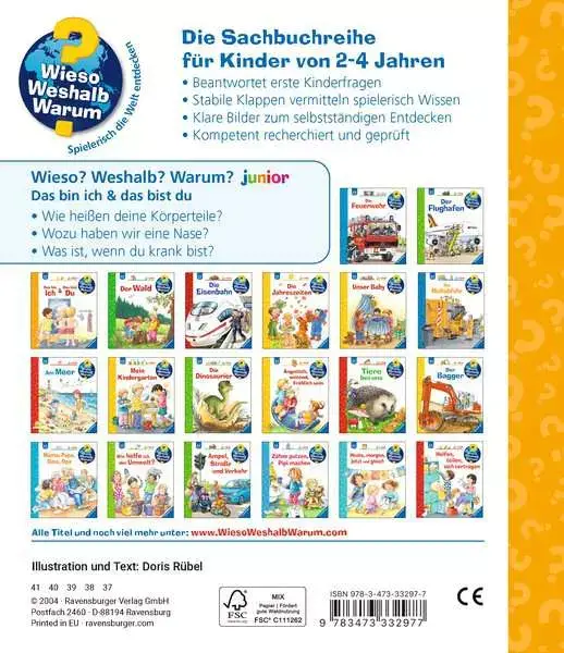 Ravensberger Matratzen Ravensburger Wieso? Weshalb? Warum? junior, Band 5: Das bin ich & Das bist du Im Verkauf