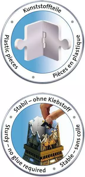 Ravensberger Matratzen 3D Puzzle Eiffelturm zollfrei