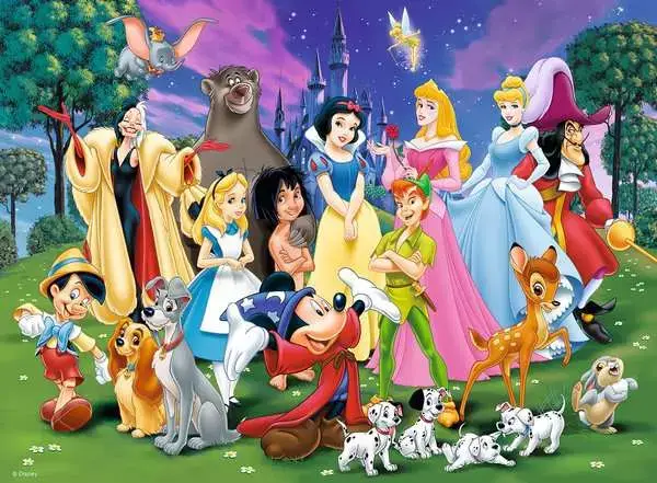 Ravensberger Matratzen Kinderpuzzle ab 8 Jahren - Disney Lieblinge - 200 Teile 50% Rabatt für begrenzte Zeit