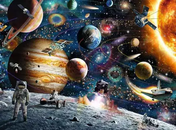Ravensberger Matratzen Kinderpuzzle ab 7 Jahren - Im Weltall - 150 Teile 2025