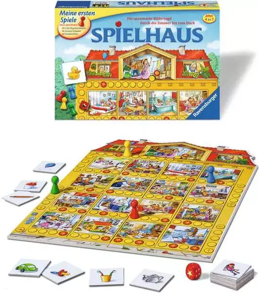 Ravensberger Matratzen Spielhaus - Kinderspiel ab 4 Jahren Limitierter Zeitrabatt
