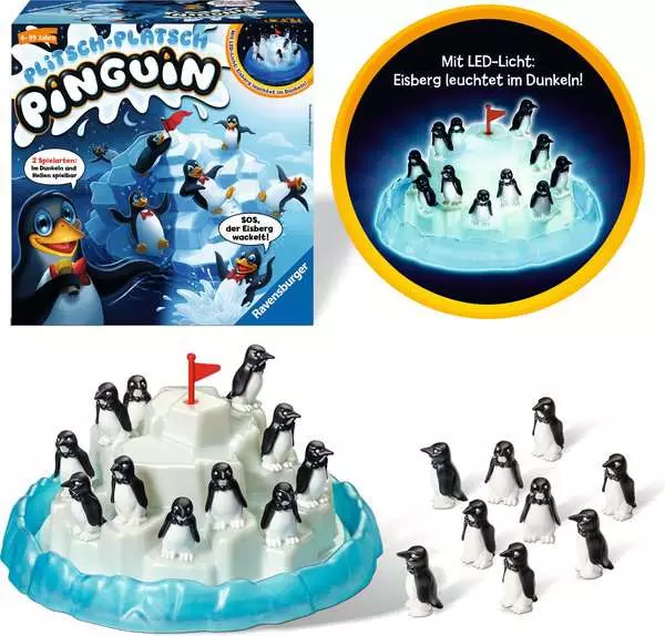 Ravensberger Matratzen Plitsch - Platsch Pinguin - Kinderspiel ab 4 Jahren Fabrik Onlineshop