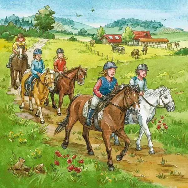 Ravensberger Matratzen Kinderpuzzle ab 5 Jahren - Mein Reiterhof - 49 Teile Sonderangebot