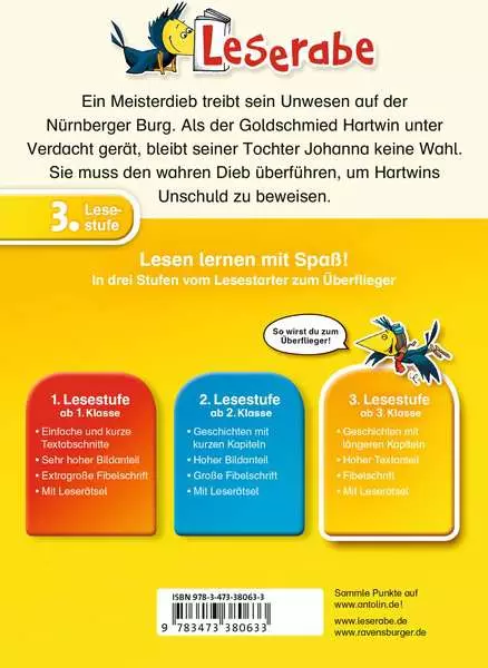Ravensberger Matratzen Leserabe - 3. Lesestufe: Der Meisterdieb Cyber Monday