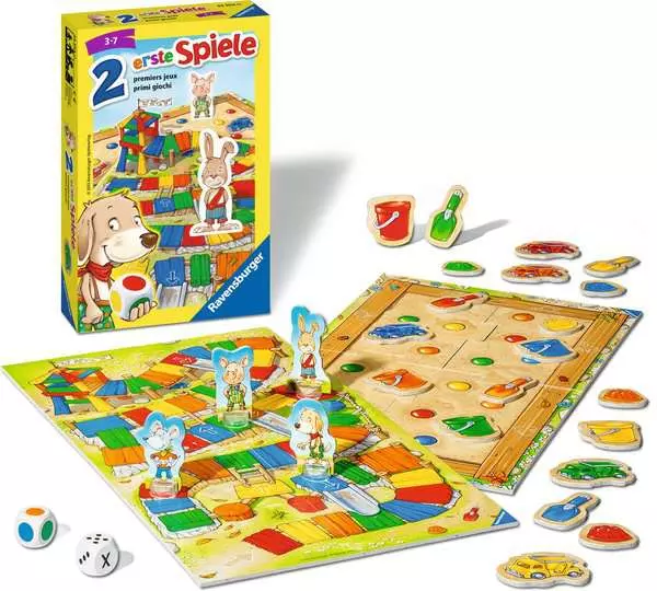Ravensberger Matratzen 2 erste Spiele - Reisespiel ab 3 Jahren Osterangebot