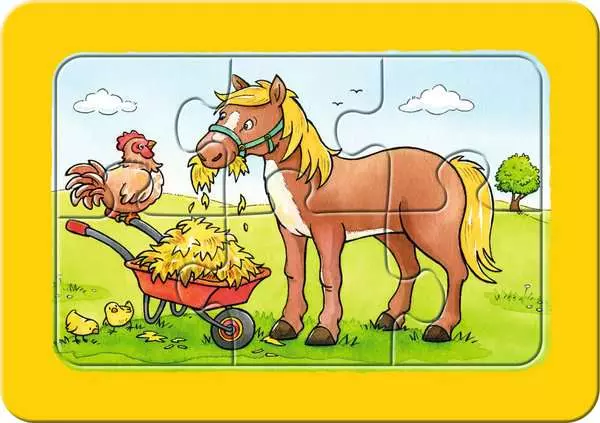 Ravensberger Matratzen Kinderpuzzle ab 2 Jahren - Gute Tierfreunde - 6 Teile Exklusive Angebote