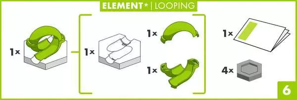 Ravensberger Matratzen GraviTrax Element Looping - Kugelbahn-Erweiterung für Kinder ab 8 Jahren Saisonale Angebote
