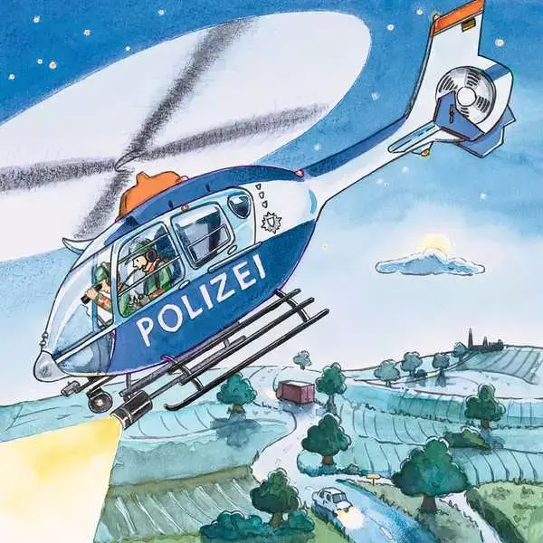 Ravensberger Matratzen Kinderpuzzle ab 5 Jahren - Polizeieinsatz - 49 Teile Zeitbegrenzte Promotion