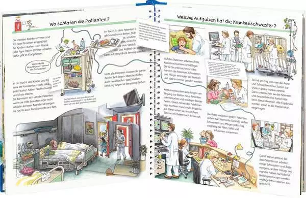 Ravensberger Matratzen Ravensburger Wieso? Weshalb? Warum?, Band 53: Was passiert im Krankenhaus? Nur noch ein Tag übrig