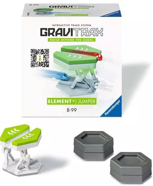 Ravensberger Matratzen GraviTrax Element Jumper - Kugelbahn-Erweiterung für Kinder ab 8 Jahren Speichern exportieren