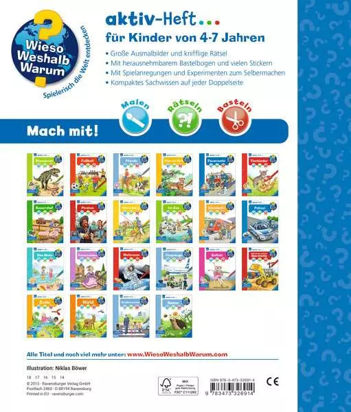Ravensberger Matratzen Ravensburger Wieso? Weshalb? Warum? aktiv-Heft: Feuerwehr Angebote