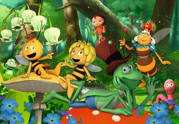 Ravensberger Matratzen Kinderpuzzle ab 4 Jahren - Die kleine Biene Maja - 24 Teile Blitzverkäufe