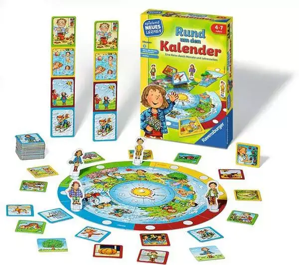 Ravensberger Matratzen Rund um den Kalender - Kinderspiel ab 4 Jahren Tägliche Deals