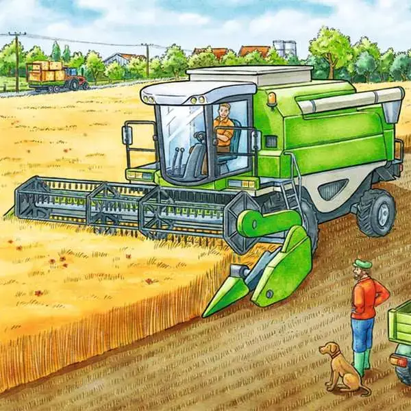 Ravensberger Matratzen Kinderpuzzle ab 5 Jahren - Große Landmaschinen - 49 Teile Bis zu 60% Rabatt