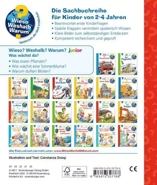 Ravensberger Matratzen Ravensburger Wieso? Weshalb? Warum? junior, Band 22: Was wächst da? 50% Rabatt mit kostenlosem Versand
