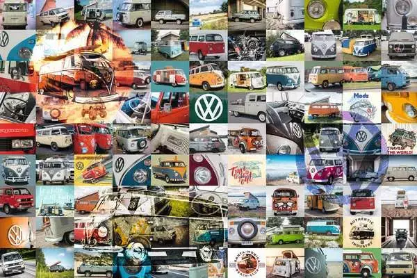Ravensberger Matratzen Puzzle 3000 Teile - 99 Bulli Moments Im Verkauf