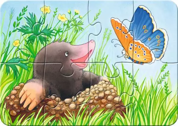 Ravensberger Matratzen Kinderpuzzle ab 2 Jahren - Süße Gartenbewohner - 2 + 4 + 6 + 8 Teile Angebote