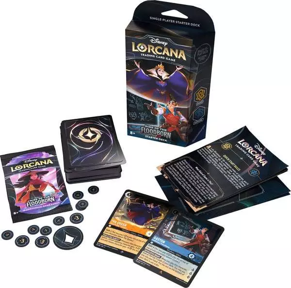 Ravensberger Matratzen Disney Lorcana: Aufstieg der Flutgestalten - Starter Deck Bernstein und Saphir (Englisch) Meist gekauft