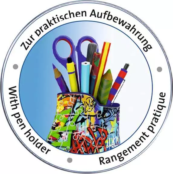 Ravensberger Matratzen 3D Puzzle Sneaker - Graffiti Limitierter Zeitrabatt
