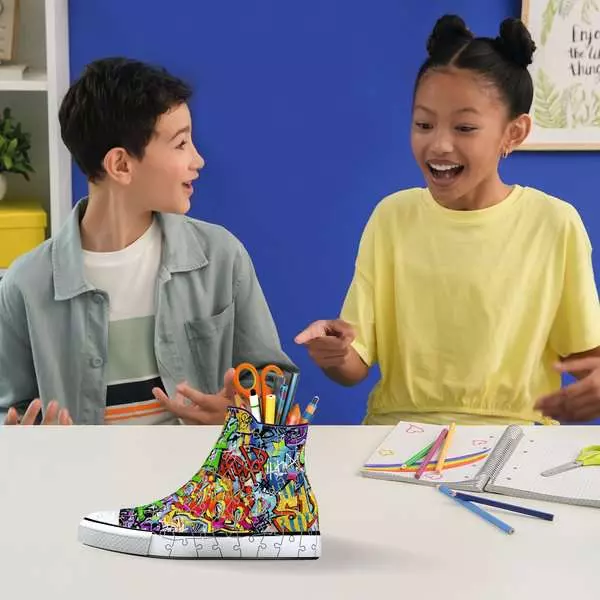 Ravensberger Matratzen 3D Puzzle Sneaker - Graffiti Limitierter Zeitrabatt