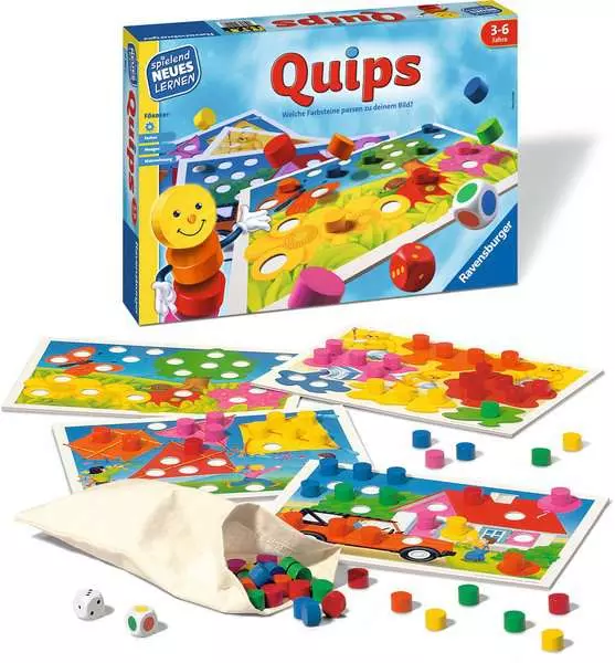 Ravensberger Matratzen Quips - Kinderspiel ab 3 Jahren Fabrikpreis