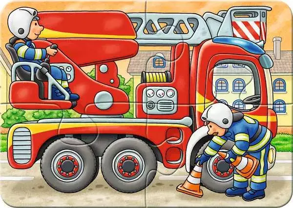 Ravensberger Matratzen Kinderpuzzle ab 2 Jahren - Bei der Arbeit - 2 + 4 + 6 + 8 Teile Rabatt
