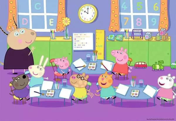 Ravensberger Matratzen Kinderpuzzle ab 4 Jahren - Peppa in der Schule - 24 Teile Black Friday