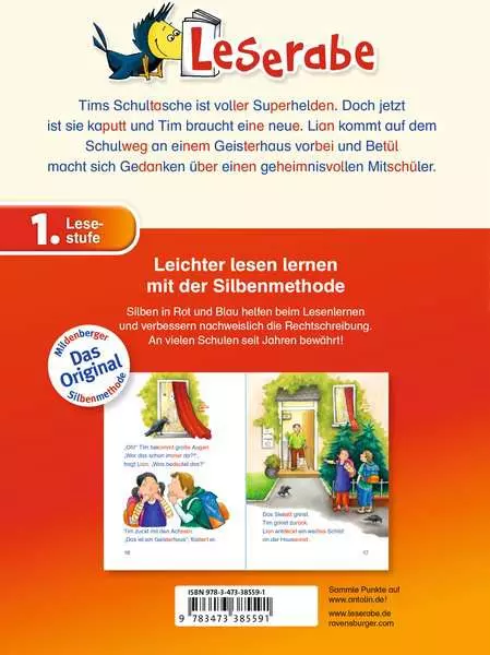Ravensberger Matratzen Leserabe mit Mildenberger Silbenmethode: Ein Schultag voller Abenteuer Muttertagsangebot