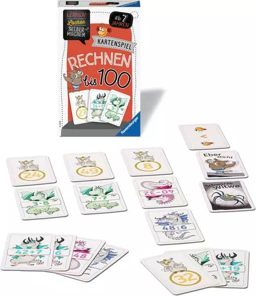 Ravensberger Matratzen Lernen Lachen Selbermachen: Rechnen bis 100 - Kartenspiel ab 7 Jahren Online Outlet