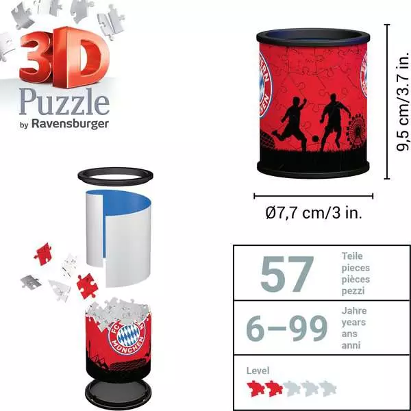 Ravensberger Matratzen 3D Puzzle Utensilo - FC Bayern München Neuheiten