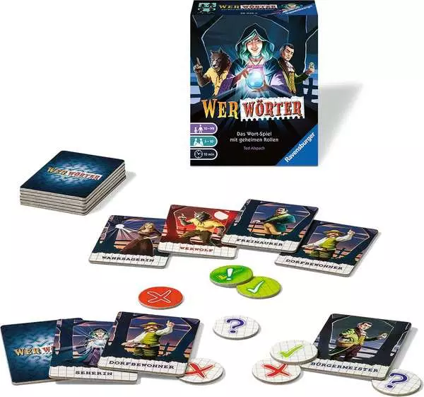 Ravensberger Matratzen Werwörter - Spiel ab 10 Jahren Kauf eins, bekomm eins gratis