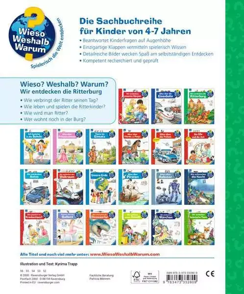 Ravensberger Matratzen Ravensburger Wieso? Weshalb? Warum?, Band 11: Wir entdecken die Ritterburg Super Sparpreis