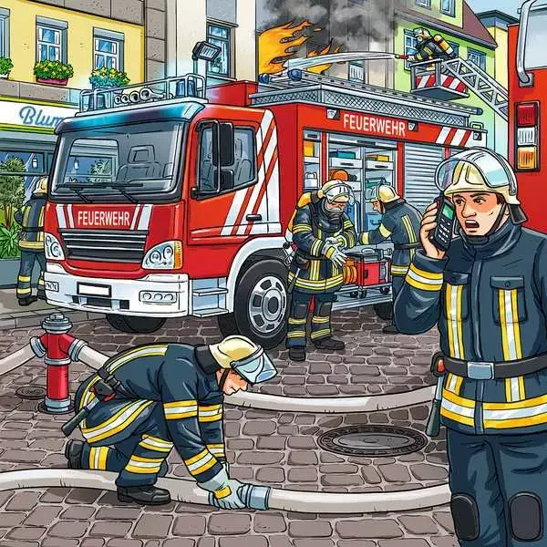 Ravensberger Matratzen Kinderpuzzle ab 5 Jahren - Helfer in der Not - 49 Teile Zeitbegrenzte Promotion