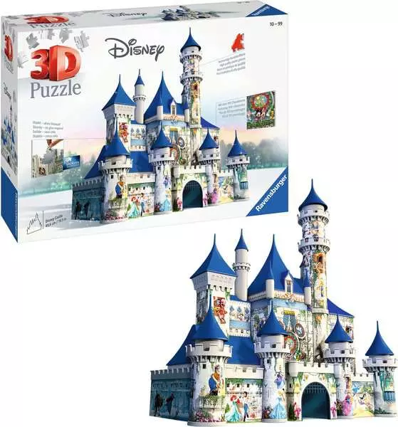Ravensberger Matratzen 3D Puzzle Walt Disney Schloss Nur für heute