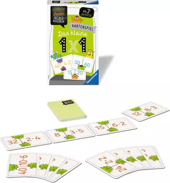 Ravensberger Matratzen Lernen Lachen Selbermachen: Kartenspiel Das kleine 1 x 1 - Kartenspiel ab 7 Jahren Nur noch ein Tag übrig