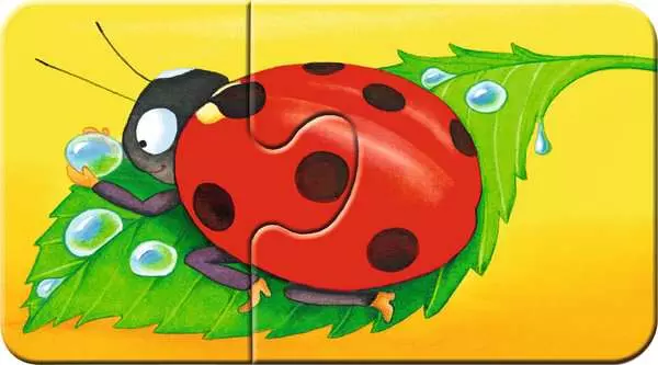 Ravensberger Matratzen Kinderpuzzle ab 2 Jahren - Tiere im Garten - 2 Teile Clearance-Verkauf