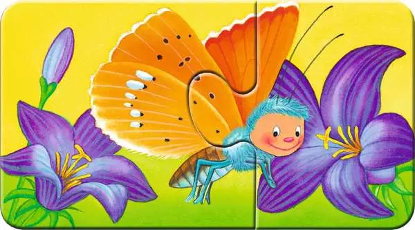 Ravensberger Matratzen Kinderpuzzle ab 2 Jahren - Tiere im Garten - 2 Teile Clearance-Verkauf