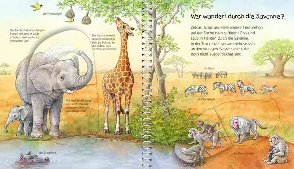 Ravensberger Matratzen Ravensburger Wieso? Weshalb? Warum? Mein junior-Lexikon: Tiere Kostenloser Versand international