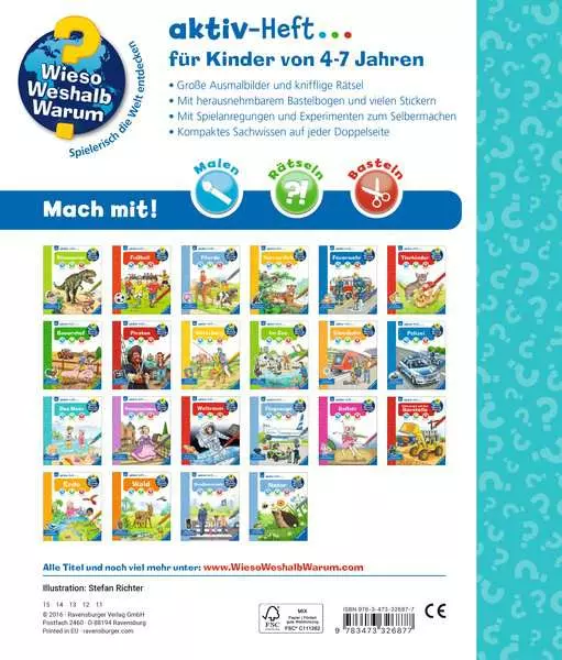 Ravensberger Matratzen Ravensburger Wieso? Weshalb? Warum? aktiv-Heft: Das Meer Fabrikladen