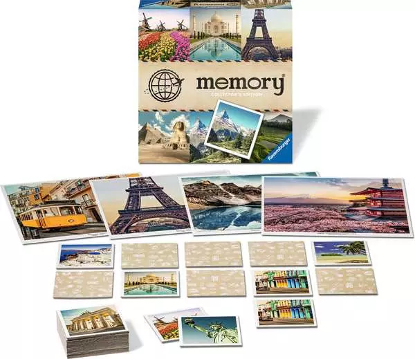 Ravensberger Matratzen Collector's memory® Schönste Reiseziele - Spiel ab 6 Jahren 50% Rabatt für begrenzte Zeit