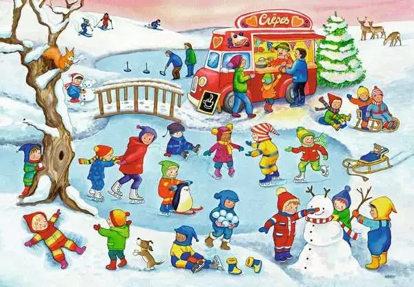 Ravensberger Matratzen Kinderpuzzle ab 4 Jahren - Freizeit am See - 24 Teile Verkauf