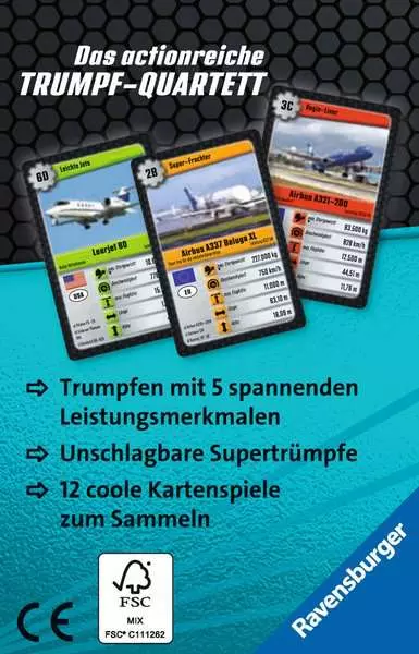 Ravensberger Matratzen Ultra Jets - Kartenspiel ab 7 Jahren Fabrikverkauf