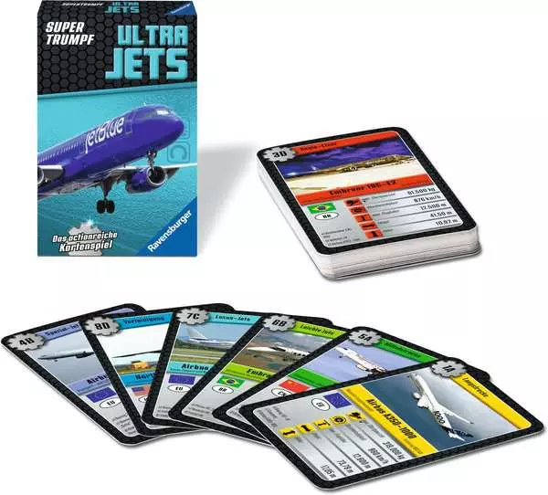 Ravensberger Matratzen Ultra Jets - Kartenspiel ab 7 Jahren Fabrikverkauf