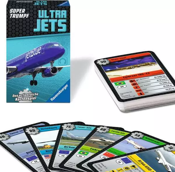 Ravensberger Matratzen Ultra Jets - Kartenspiel ab 7 Jahren Fabrikverkauf