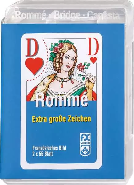 Ravensberger Matratzen Rommé, Bridge, Canasta - Kartenspiel ab 8 Jahren Limitierter Zeitrabatt