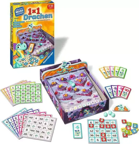 Ravensberger Matratzen 1x1 Drachen - Kinderspiel ab 7 Jahren Fabrikpreis