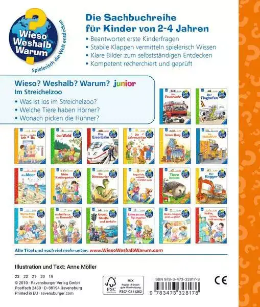 Ravensberger Matratzen Ravensburger Wieso? Weshalb? Warum? junior, Band 35: Im Streichelzoo Flash Sale