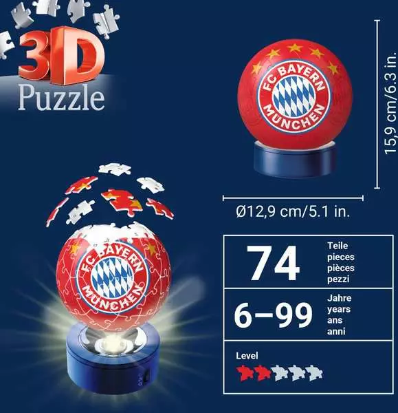 Ravensberger Matratzen Ravensburger Nachtlicht FC Bayern München Online Shopping