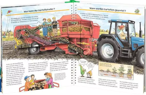 Ravensberger Matratzen Ravensburger Wieso? Weshalb? Warum?, Band 57: Fahrzeuge auf dem Bauernhof Osterangebot
